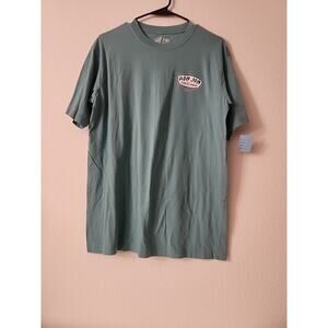 Ron Jon Surf Shop Key West Front Back Logo Mens Large Teal